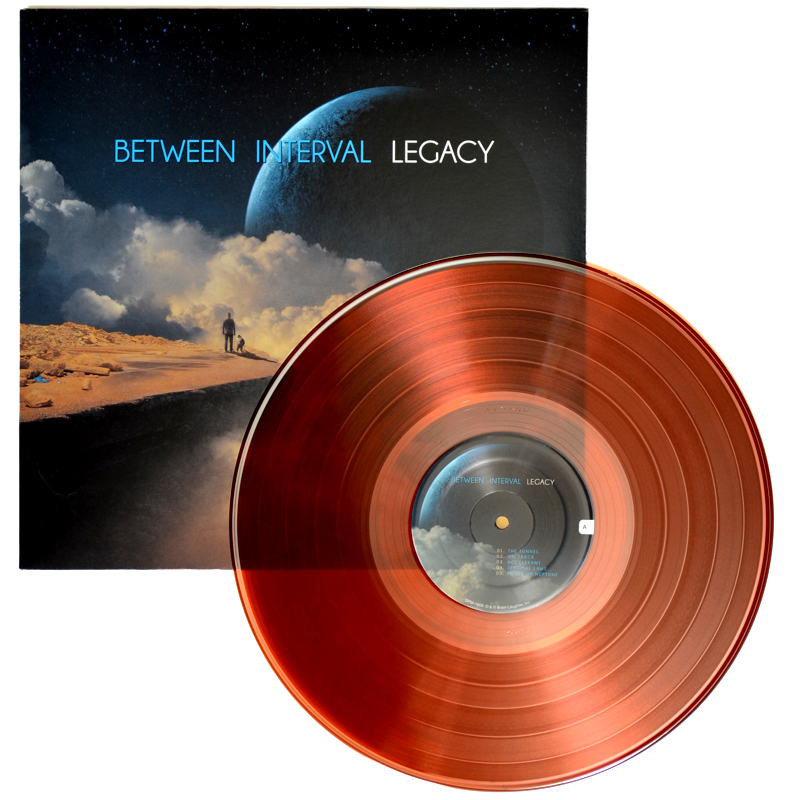 Between Interval - LEGACY sleeve and colored vinyl record